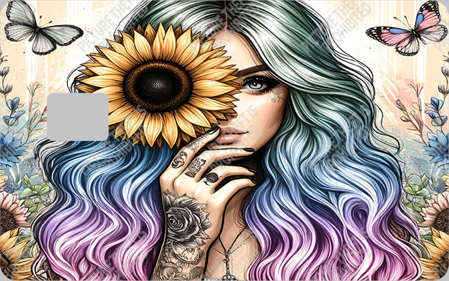 Bank  Card Sticker-BC-130